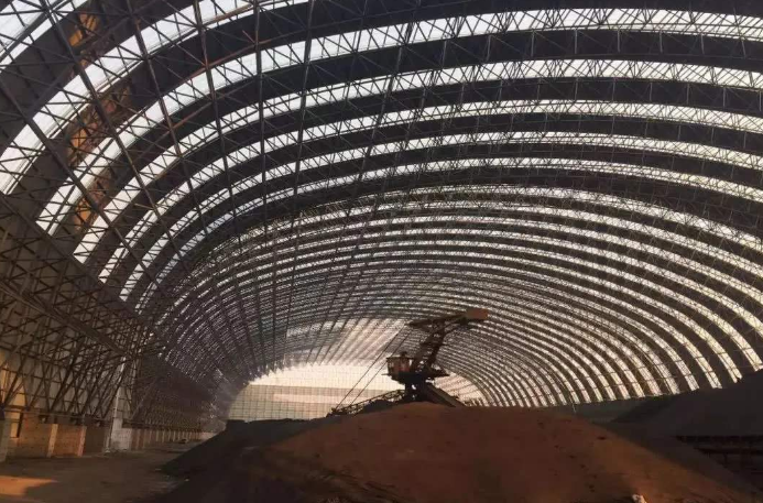 鹤壁概述原料场封闭技术的特点和类型